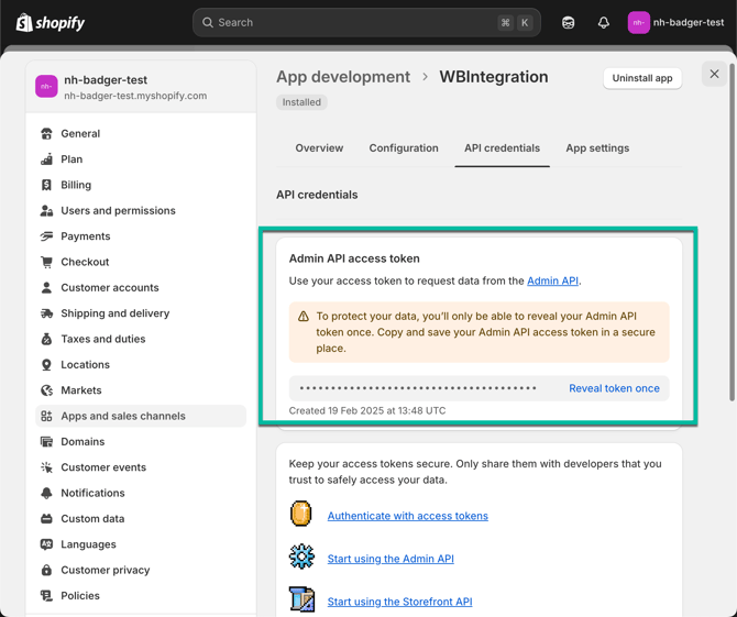 API Access T