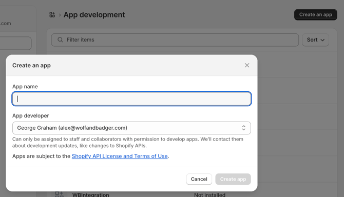 Create App